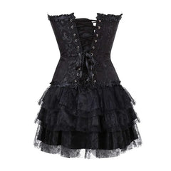 Corset Dress Top With Lace