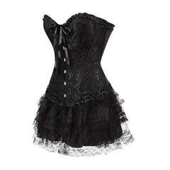 Corset Dress Top With Lace